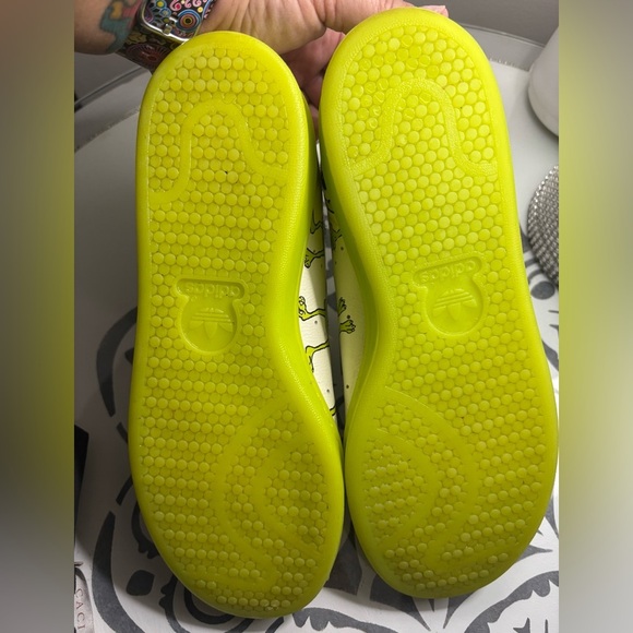 Adidas Men’s Sz 10 Monster’s Inc. Stan Smith Shoes (Disney Mike Wazowski) - Picture 2 of 6